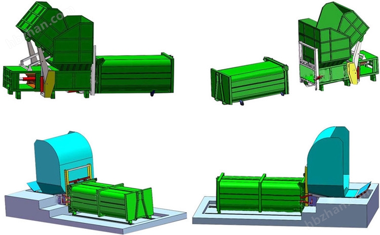  垃圾壓縮箱分體機產(chǎn)品特點   