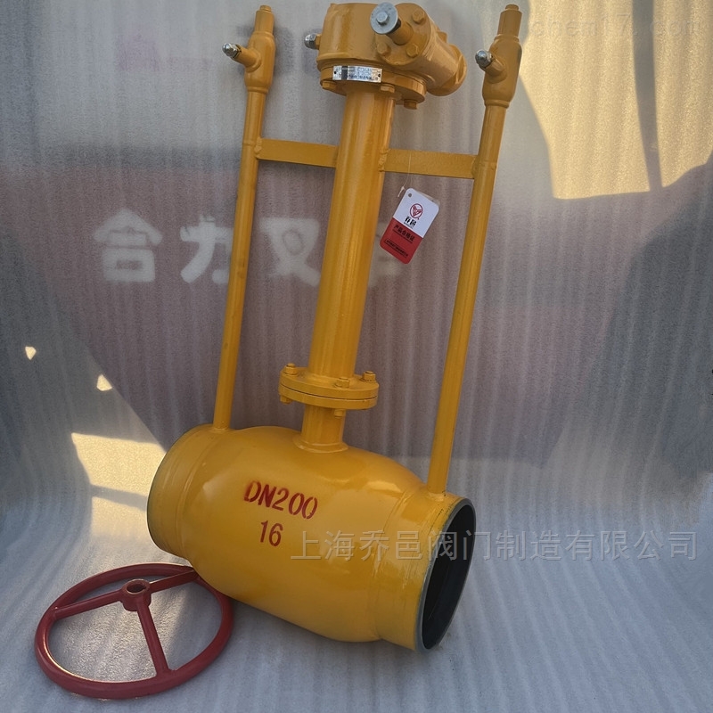 直埋式双放散天然气全焊接球阀 直埋式双放散天然气全焊接球阀